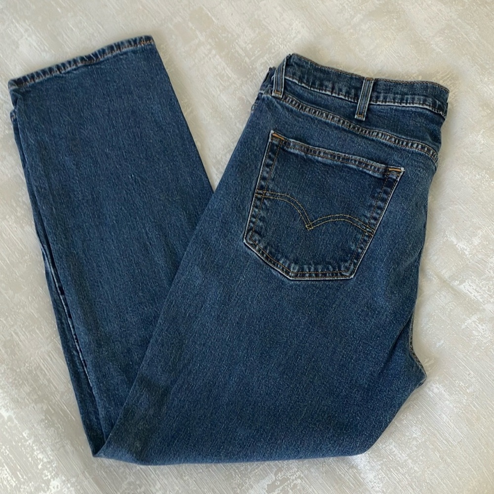 Levi's Blue Straight Jeans Classic Denim Style